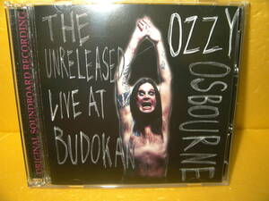 【2CD】OZZY OSBOURNE「THE UNRELEASED LIVE AT BUDOKAN」