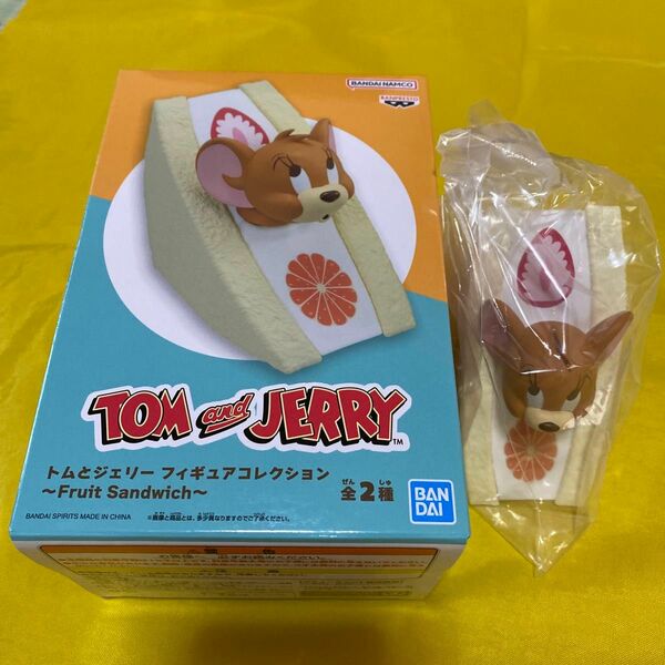 トムとジェリー　 フィギュアコレクション Fruit Sandwich ソフビフィギュア