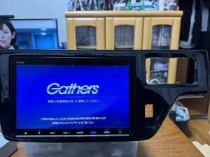 Gathars ホンダ純正 VXM-207VFNi 9インチ インターナビ Bluetooth 地図データ2022年 中古整備済美品 RPステップワゴンパネル付