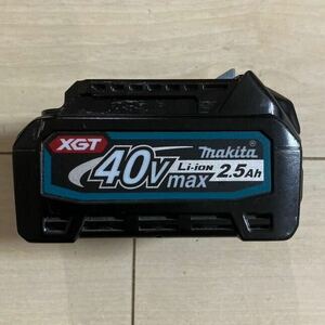 makita 40V 2.5Ah リチウム バッテリー BL4025 動作品 蓄電池 XGT Li-ion MAX マキタ 充電 電動工具 送料無料