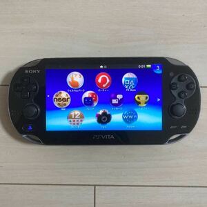 SONY PSVITA PCH-1000 ZA01 本体 wifi モデル 動作品 初期化 プレイステーション ビータ ヴィータ プレステ PS ソニー 送料無料