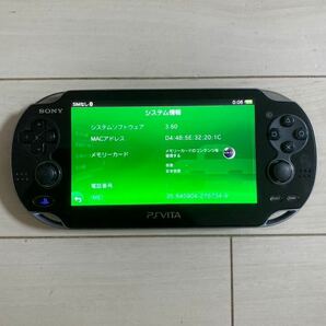 SONY PSVITA PCH-1100 AB01 本体 3G wifi 動作品 初期化 ソニー ピーエス ビータ ヴィータ プレイステーション PlayStation PS 送料無料の画像2