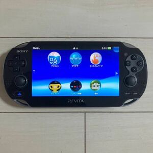 SONY PSVITA PCH-1100 AB01 本体 3G wifi 初期化 ソニー ピーエス ビータ ヴィータ プレイステーション PlayStation ジャンク 送料無料