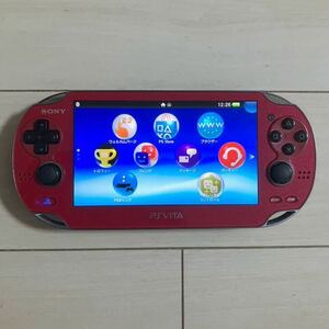 PlayStation Vita Wi-Fiモデル コズミック・レッド PCH-1000 ZA03