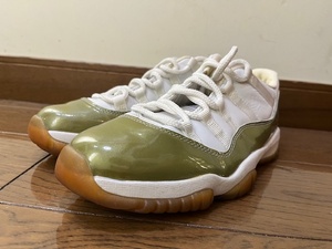 NIKE air jordan11 エアージョーダン11 ゴールド 27cm