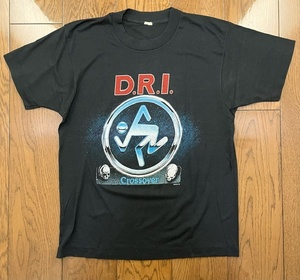 [レア] 当時物 D.R.I バンドTシャツ vintage ヴィンテージ Lサイズ