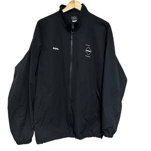 F.C.R.B エフシーアールビー　23ss VENTILATION LOGO JACKET fcrb-230016 ナイロンジャケット　XLサイズ　ブラック