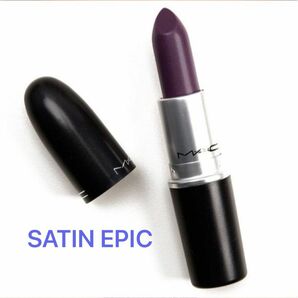 MAC マック リップスティック Lipstick SATAIN EPIC サテン マック コスメ 残量多 口紅