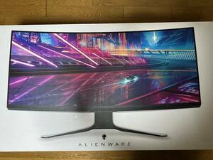 DELL 37.5型高速IPS曲面ゲーミングモニター ALIENWARE AW3821DW