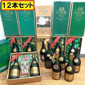 未開栓/ブランデー12本セット/ドーヴィル/l.dorville/限定品/ナポレオン/ヴィンテージ/お酒/BT-M10　MKN