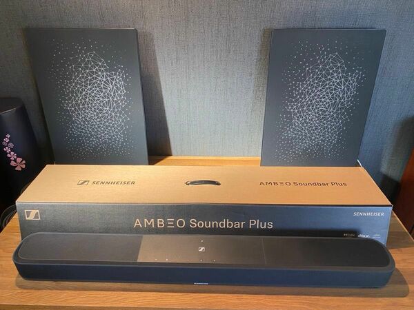 ☆超美品 Sennheiser AMBEO Soundbar Plus 7.1.4ch Dolby + サブウーファー セット☆