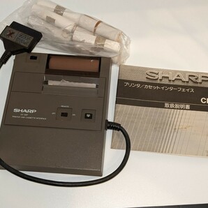 シャープ CE-126P ポケットコンピューター用 プリンター カセット インターフェイス ジャンクの画像1