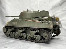 アスカモデル 1/35 イギリス軍 シャーマン ファイアフライ IC 完成品_画像3