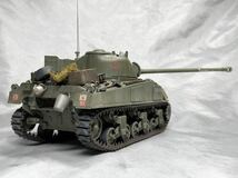 アスカモデル 1/35 イギリス軍 シャーマン ファイアフライ IC 完成品_画像7