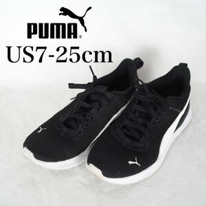 MK6080*PUMA*プーマ*SOFTFOAM*メンズスニーカー*US7-25cm*黒