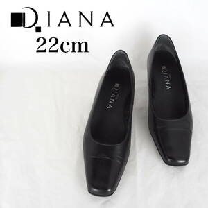 MK6368*DIANA*ダイアナ*レディースパンプス*22cm*黒