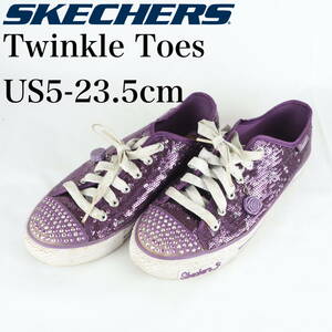 LK8788*Twinkle Toes by skechers*tu чернила ru палец на ноге z Skechers * Junior обувь *US5-23.5cm* лиловый 