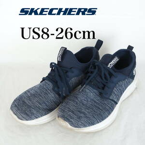 MK6507*SKECHERS*スケッチャーズ*メンズスニーカー*US8-26cm*ネイビー