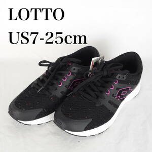 MK6513*LOTTO*ロット*メンズスニーカー*US7-25cm*黒*未使用