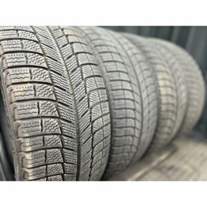 ミシュラン X-ICE3+ 215/45R17 4本SET◇2019年製7~8分山スタッドレスタイヤ◇中古 1本2箇所にビート傷あり◇プリウス等に◇愛荘町手渡し可