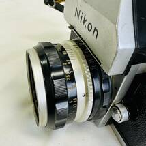 【S1363①】動作未確認 Nikon F NIKKOR-H 50㎜ 一眼レフ フィルムカメラ_画像7