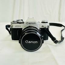 【S1363②】動作未確認 Canon AE-1 FD50㎜ 1：1.8 一眼レフ フィルムカメラ_画像1