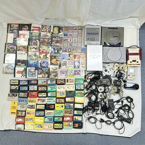 [DM681] present condition goods game summarize PS2 PS PSP Super Famicom Famicom Sega Saturn 