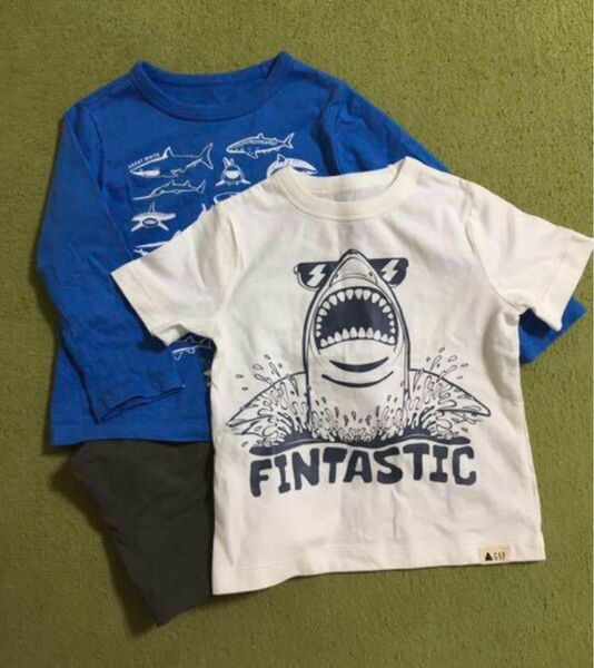 新品3点セット　100サイズ　ロンt 半袖　Tシャツ 長ズボン　長袖　男の子　baby GAP