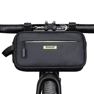  bicycle. handlebar for waterproof bag cycling accessory multifunction portable cycling storage back 