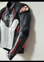 【Lサイズ】alpinestars アルパインスターズ レザージャケット 48 脊髄　プロテクター付き_画像3