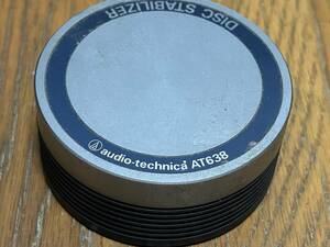 ★即決落札★「audio-technica AT638/DISC STABILAZER」オーディオテクニカ製、ディスクスタビライザー