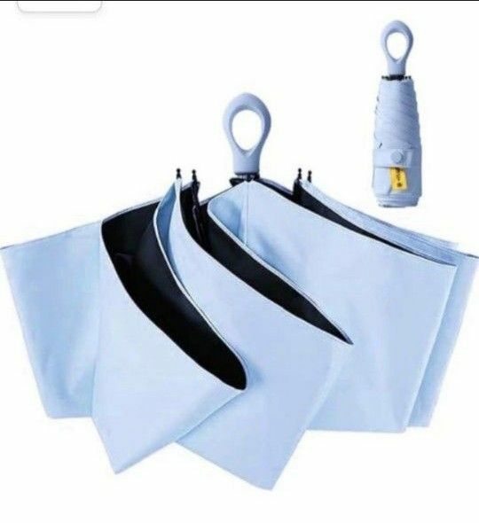 新品　日傘 折り畳み傘 超軽量 UVカット率 100% 完全遮光 折りたたみ傘