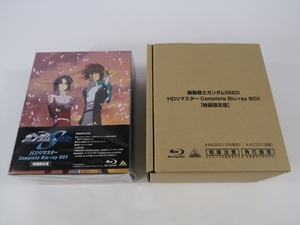 Blu-ray Mobile Suit Gundam SEED HDli тормозные колодки Complete Blu-ray BOX ( специальное оборудование ограниченая версия ).. внизу .. карточка для автографов, стихов, пожеланий ( печать ) имеется Blue-ray disc бесплатная доставка f1