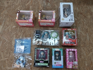  present condition goods junk .. series anime series beautiful young lady series figure Hatsune Miku Bakemonogatari ... Kantai collection snow manner ...... etc. summarize set free shipping k15