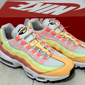 NIKE(ナイキ)エアマックス 95 W AIRMAX 95 アトミックピンク/ホワイト/メロンティント/ブラック　25cm