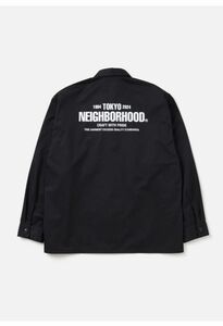 neighborhood CLASSIC WORK SHIRT LS 2024 Lサイズ ネイバーフッド クラシックワークシャツ