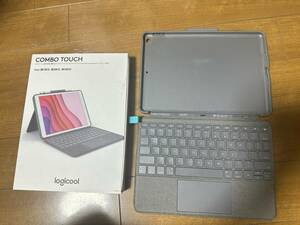 ロジクール◎ iPad 10.2インチ対応/第7世代 第8世代 第9世代 /キーボード iK1057BK 着脱式キーボードケース　ジャンク