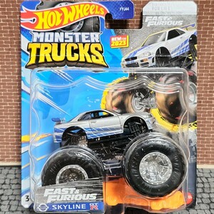 ホットウィール　モンスタートラック　ワイルドスピード　スカイライン　GT-R Hot Wheels MONSTER TRUCKS