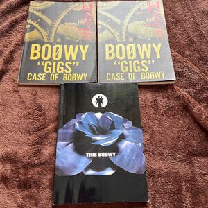 バンドスコア CASE OF BOOWY 1+2,3+4 GIGS 、THIS BOOWY ボウイ 氷室京介 布袋寅泰 楽譜