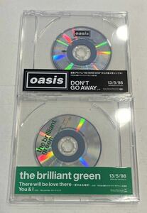 【レア盤】oasis/the brilliant green カップリング8cm CD