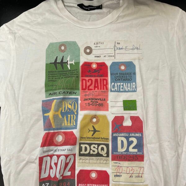 ☆ディースク　DSQUARED2 Sサイズ　ディースクエアTシャツ　 ディースクエアード　半袖Tシャツ　正規品☆