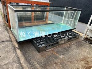 ガラス水槽　1800 600 600 引取り限定　大阪　先日まで使ってました　大型水槽　アクリル水槽ではないです　