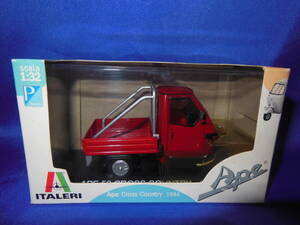 1/32　入手困難　ITALERI　PIAGGIO　APE 50　CROSS　COUNTRY　1994年　RED