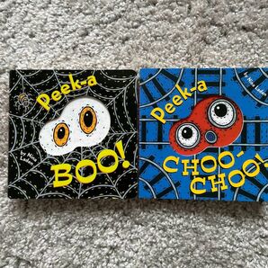 絵本　英語　peek boo peek a choo choo