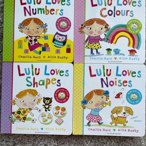 lulu loves シリーズ　英語　絵本　洋書 仕掛け絵本 知育 知育玩具