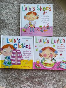 lulu loves シリーズ　全3冊 英語　絵本　洋書　仕掛け絵本