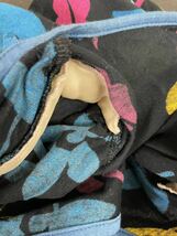 Vintage Yves Saint Laurent ヴィンテージ　イヴサンローラン レディース　ブラック　花柄デザイン　半袖Tシャツ トップス_画像5