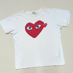 コムデギャルソン　PLAY COMME des GARCONS　ハートプリントＴ