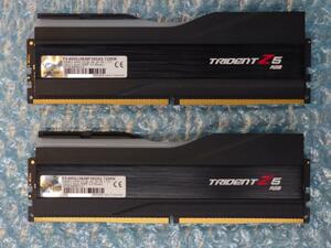 G.SKill DDR5-6000 16GB×2枚 F5-6000J3636F16GX2-TZ5RK