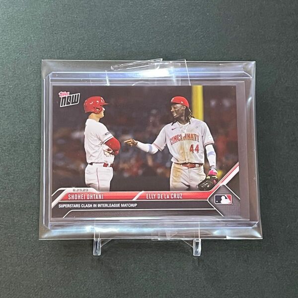 750【美品！新品スリーブ&ローダー入り】大谷翔平&エリーデラクルーズ 2023 Topps now